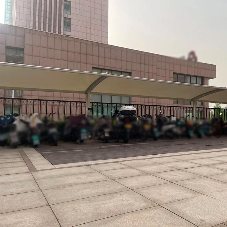 漳州膜结构电动车棚